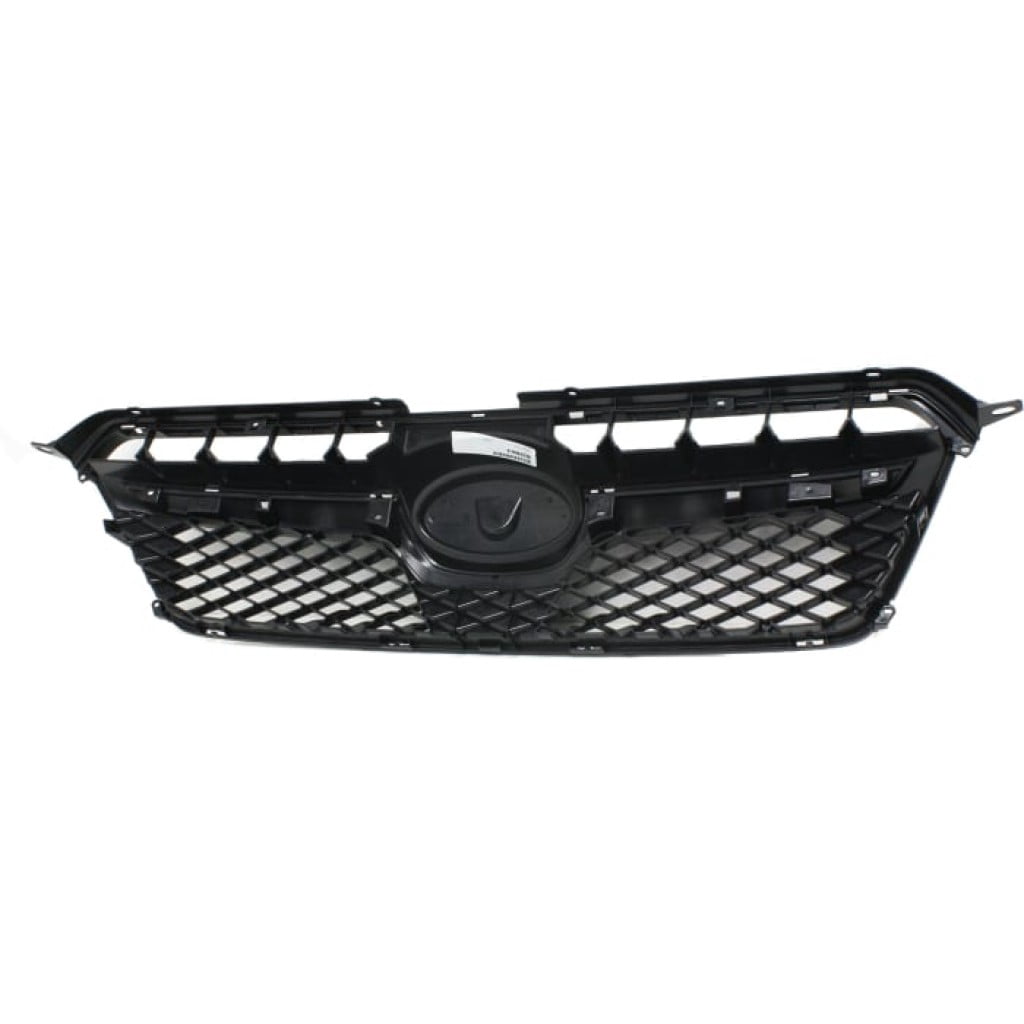 For Subaru XV Crosstrek Grille Assembly 2013 2014 2015 | Radiator | Black Shell & Insert | Plastic | SU1200151 | 91122FJ020