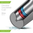 thumbnail image 3 of Vaso aislante SIPX, 887 ml, tapa con asa, sin BPA, 3 of 7