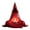 Red, variant on Dserhfy Mystic Wizard Candle Holder Halloween Hooded Cloak Tealight Holder Gothic Candlestick Ornament for Home Tabletop Decor