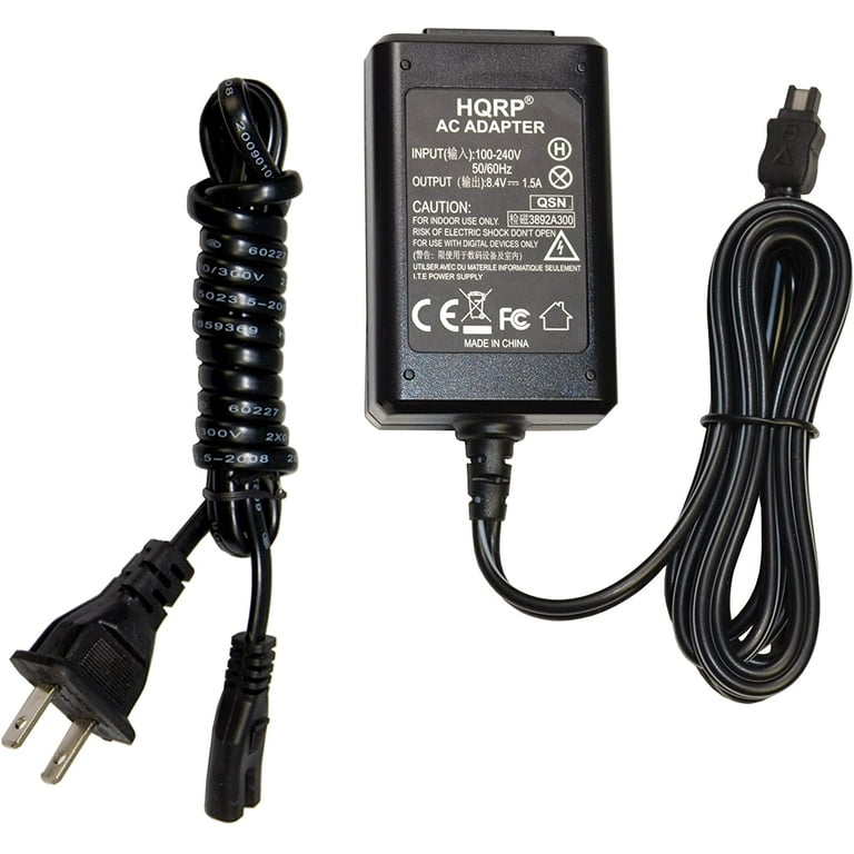 HQRP Replacement AC Adapter / Charger compatible with Sony
