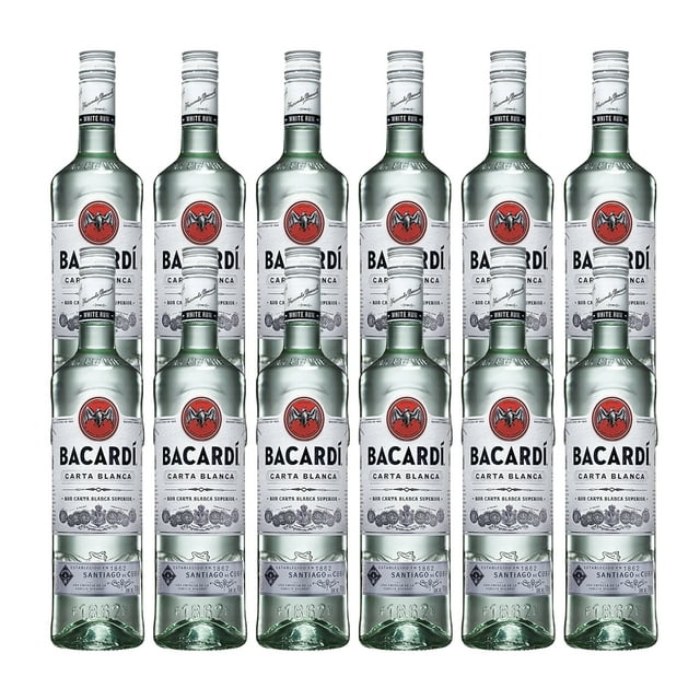 Pack de 12 Ron Bacardí Carta Blanca 700 ml