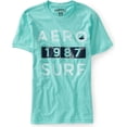 thumbnail image 1 of Camiseta gráfica Aeropostale 1987 Surf Graphic Hombre Verde Extragrande, 1 of 1