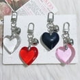 thumbnail image 6 of Heart Pendant Fashion Accessory Heart Keyring Alloy Texture Pendant Perfect for Youthful Adults and Friend Present, 6 of 16