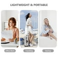thumbnail image 4 of Menstrual Heating Pad Portable Inductive Magnetic Charging Cordless with 3 Heat Levels and 3 Vibration Massage Modes for Back Belly Pain Cramps for Women and Girl White, 4 of 7
