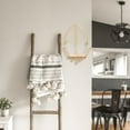 thumbnail image 3 of Wall Hanging Storage Rack Decorative Floating Shelf Wall Mount Organizer Wall Floating Shelf Decor, 3 of 9