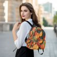 thumbnail image 6 of FORMRS Mini Backpack Purse for Women Travel Daypack Casual Shoulder Bag, Colorful Leaves, 6 of 7