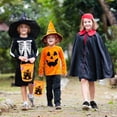 thumbnail image 4 of Halloween Bag Bag Eva Candy Bag Diy Lindo Bolso De Calabaza Sprooky Funny Bag Craft Juguetes Festival Suministros De Decoración,4 Pcs sonducket HA047125-03, 4 of 6