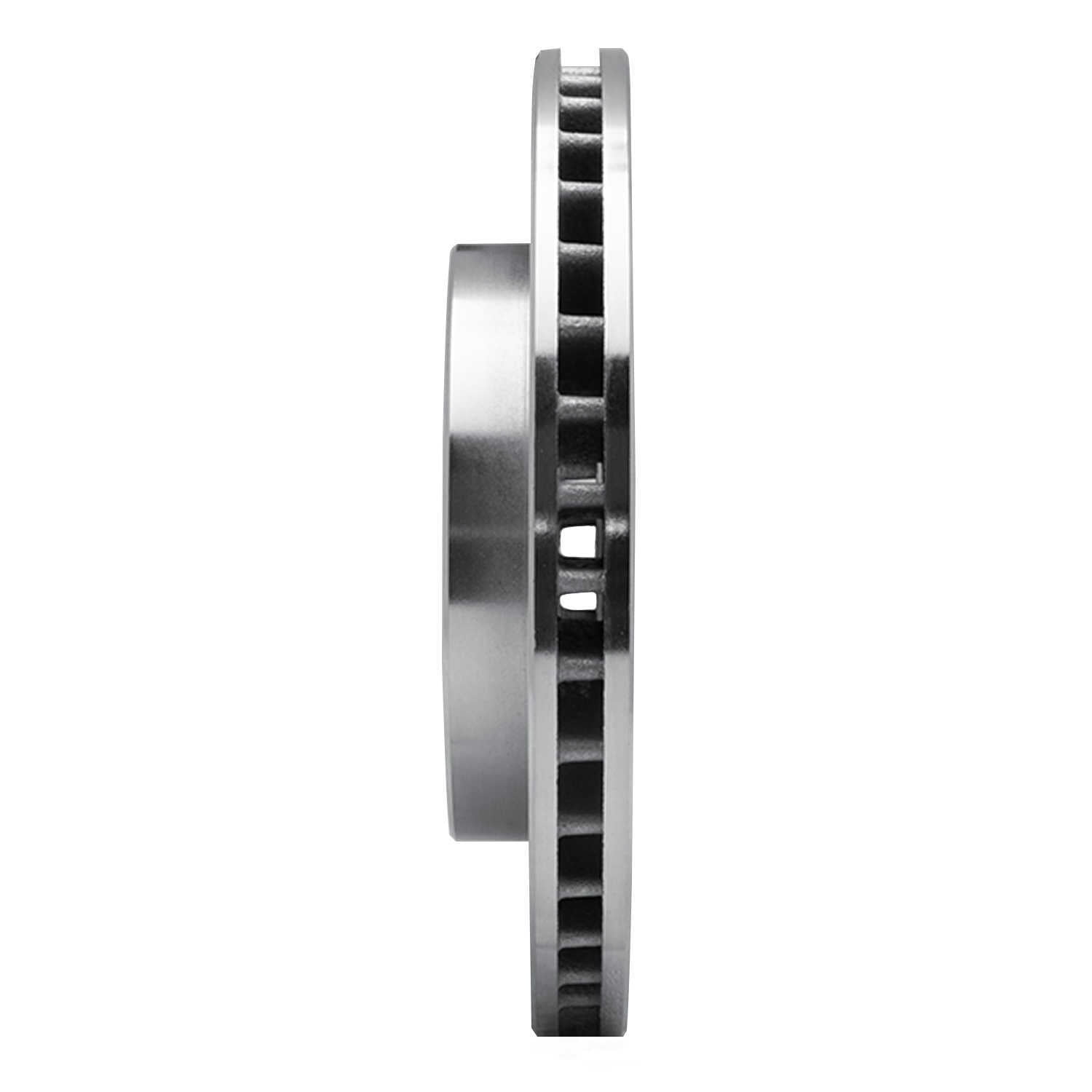 Dynamic Friction Company 631-72033L DFC Brake Rotor - Drilled And Slotted - Silver