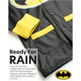 thumbnail image 3 of Warner Bros. Boys' Batman Jacket - Waterproof Raincoat Slicker Shell (Size: 4-7), 3 of 7
