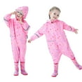 thumbnail image 4 of Coerni Rain Poncho Kids,Toddler Poncho with Hood,Waterpoof Rain Jacket Coat,3D 𝐂artoon Children Rainwear for Girl Boy, 4 of 8