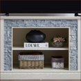 thumbnail image 3 of TV Furniture Traditional White MDF Entertainment Stand | Fits 75” TVs | 70”W, 3 of 13