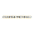 thumbnail image 3 of 1/2 Carat Diamond 3/4 Eternity Wedding Band in 10k Yellow Gold (Ring Size 5), 3 of 6