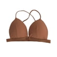 thumbnail image 3 of Sujetador Inalámbrico Transpirable Hacer subir Bralette Hilo De Algodón Sexy Ropa Interior Con Hebilla Frontal, Naranja Sweethay AP001473-04B, 3 of 7