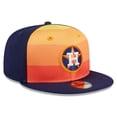 thumbnail image 3 of Men's New Era  Orange Houston Astros 2025 Batting Practice 59FIFTY Fitted Hat, 3 of 6
