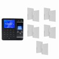 thumbnail image 1 of 125Khz RFID Biometric Fingerprint Time Attendance Clock Recorder Recognition Check in Time Recording Door Access Control, 1 of 8