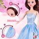 thumbnail image 4 of Juego de muñecas para niña, caja de regalo de 17,3 pulgadas, hermoso Kit de vestir de muñeca princesa a la moda para niñas, jardín de infantes, 4 of 4