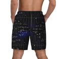 thumbnail image 2 of Rocae Mathematica Science for Men's Swim Trunks Quick Dry With Two Side Pockets and One Lined Patch PocketMedium, 2 of 9