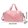 thumbnail image 1 of Fiudx Bolsa de Viaje Ligera y Espaciosa, Bolsa Deportiva Multibolsillos, Versátil para El Fin de Semana, Ideal para Viajes de Yoga, Ideal para Viajes Cortos, con Separación de Humedad y Humedad., 1 of 2