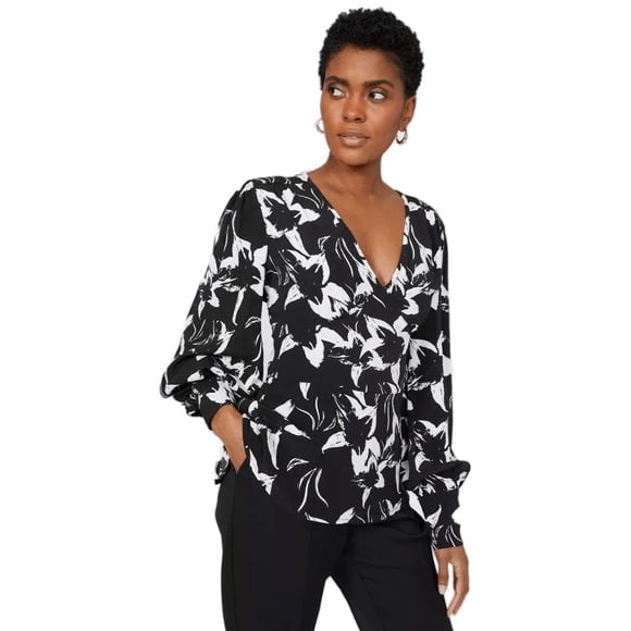 Principles Womens Corsage Floral V Cou Haut
