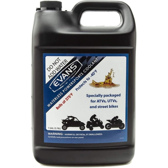Evans Coolant Powersports Waterless Engine Coolant, Gallon, 1 Pack