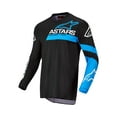 thumbnail image 1 of Alpinestars -Fluid Chaser MX OffRoad Jersey Black/Blue Neon, 1 of 2