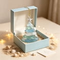 thumbnail image 3 of Sea Glass Ornament, Christmas Tree-Shaped Friendship Keepsake, Thoughtful Holiday Hanging Decor and Gift for Friends,Sea Glass Decorations, 3 of 7