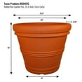 thumbnail image 2 of KriKac RR245TC Rolled Rim Garden Pot, 24.5-Inch, Terra Cotta Color., 2 of 2