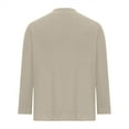 thumbnail image 3 of CHGBMOK Women's Solid Knitted Loose Cardigan Sweater 3/4 Sleeve Open Front Cropped Tops, 3 of 5