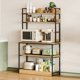 thumbnail image 1 of Mueble Librero y Organizador Multiusos con Repisas Para Hogar, Cocina, Sala, Estudio o Comedor Ahorra Espacio 5 niveles, 1 of 7