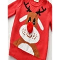 Canis Baby Girl Boy Christmas Sweater Cartoon Knitted Pullover Top
