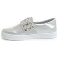 thumbnail image 3 of Soho Shoes Women's Casual Slip On Crystal Studded Loafers Comfort Sneaker, 3 of 3