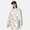 thumbnail image 3 of Balery Wildflower Watercolor 2 Sudadera ligera de manga larga con capucha y protección solar UPF 50+ para hombre y mujer, ideal para pesca y running-X-Large, 3 of 7