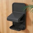thumbnail image 3 of Runspich Shower Foot Rest for Shaving Legs, Wall Mount Non-Slip Shower Step with Soap Box, Leg Shaving Holder & Shelf (Gray), 3 of 8