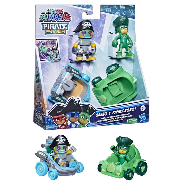 PJ Masks Pirate Power Gekko Vs Pirate Robot Battle Racers PJ Masks Pirate Power Gekko Vs Pirate Robot Battle Racers