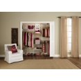 thumbnail image 3 of Rubbermaid 3D1100WHT Organisateur Libre de Garde-Robe de Diapositives Blanc, 3 of 4