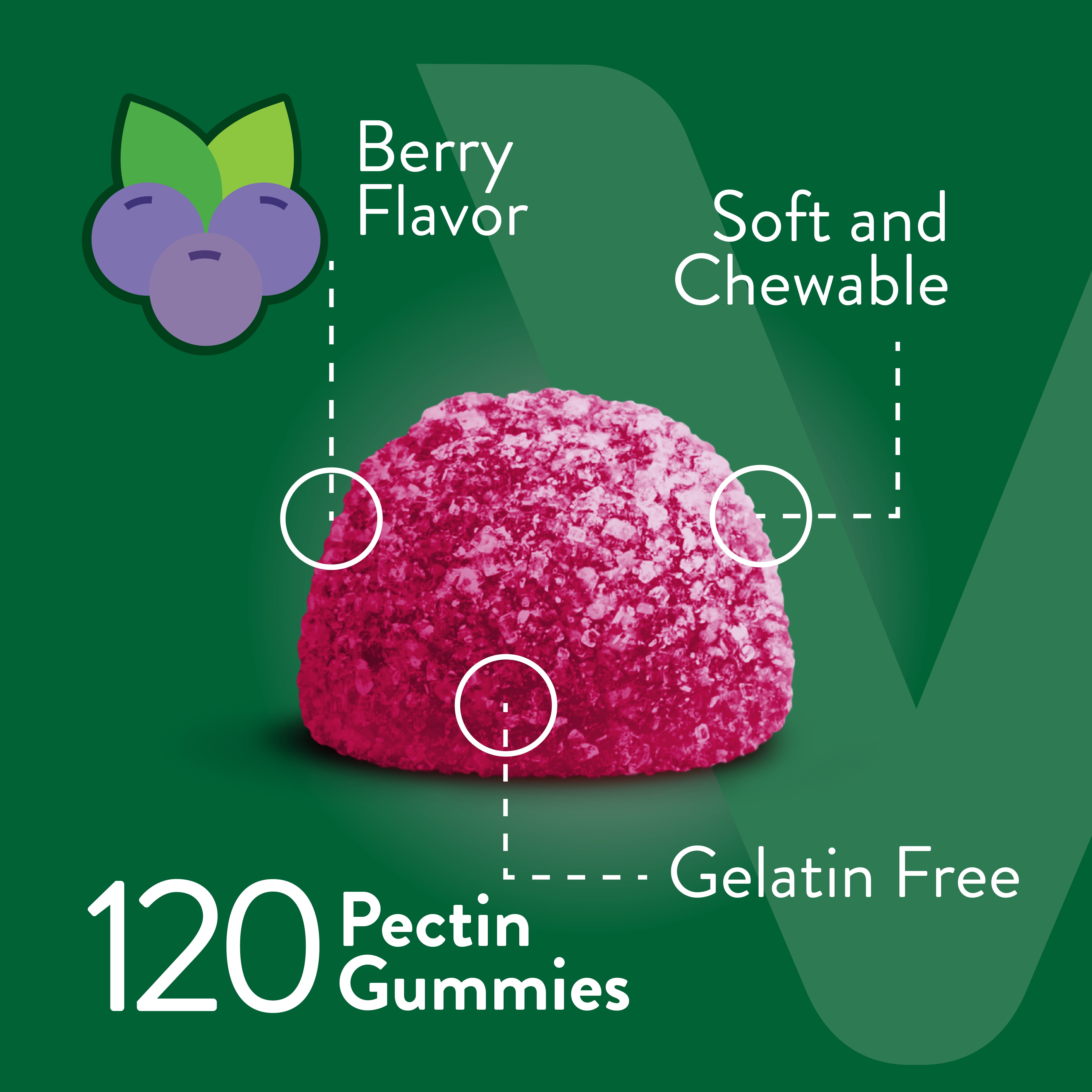 VITEEY Zinc Gummies 30mg, Immune Support Zinc Supplement, Berry Flavor, 120 Ct