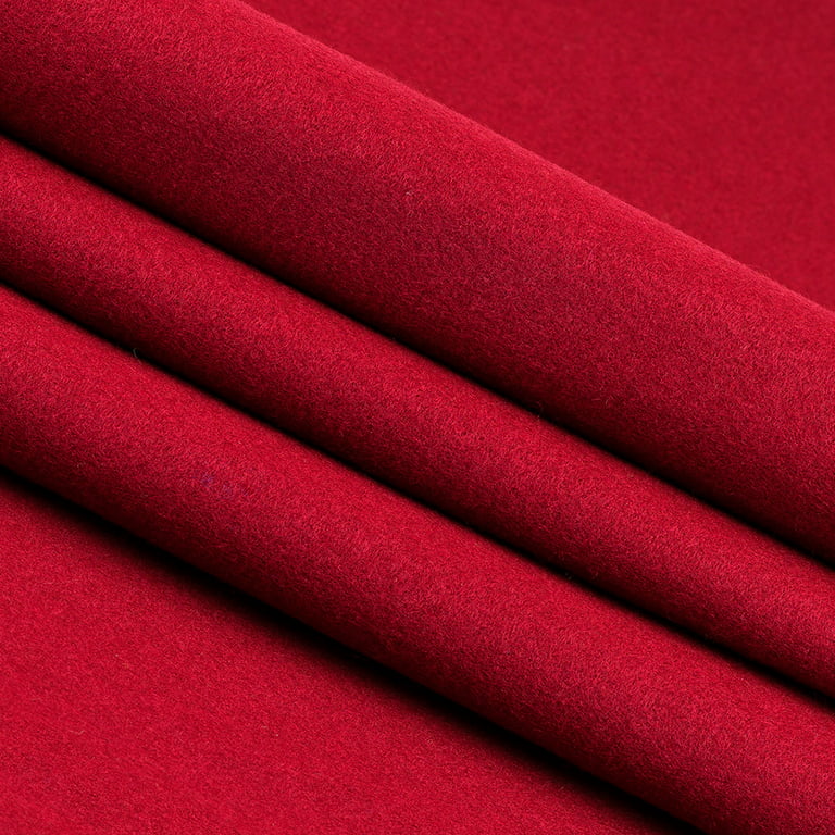  52 Wide Red Felt Fabric by The Yard : Arts, Crafts & Sewing