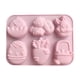 thumbnail image 2 of Moldes de silicona para chocolate con forma de conejito y huevo de Pascua | Molde flexible antiadherente de grado alimenticio para hornear dulces caseros | Apto para horno, microondas y lavavajillas., 2 of 6
