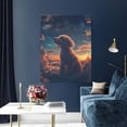 thumbnail image 5 of Xecao Starry Sky Cloud Puppy for Ready-to-Hang Canvas Art 12x16 Inches - Waterproof HD Print Solid Wood Frame for Gifting,Vertical, 5 of 8