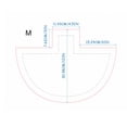 thumbnail image 3 of LSLJS Sewing Template Patchwork Template DIY Bowl Mat Sewing Template Tool, Home Kitchen Gadgets Accessories, 3 of 4