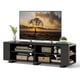 thumbnail image 1 of Mueble de TV Costway para televisor de hasta 65 pulgadas negro con Estantes ajustables, 1 of 4