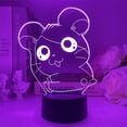 thumbnail image 2 of Luz nocturna Hamtaros Trottings Hamtaros 3D LED que cambia de color, 2 of 4