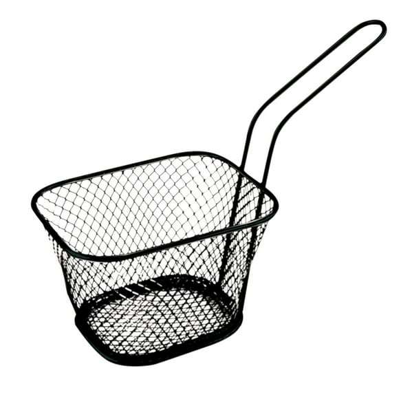 Birdeem Stainless Steel French Fry Frying Basket Snack Frying Net Basket Chicken Basket French Fry Basket