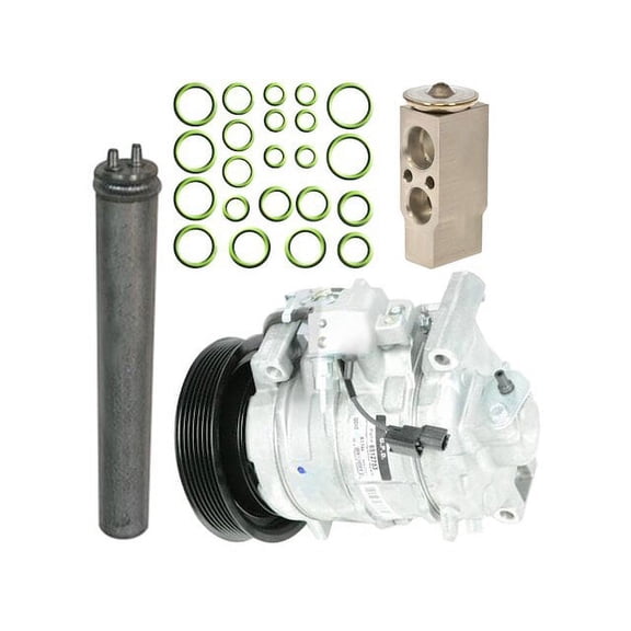 A/C Compressor Kit - Compatible with 2008 - 2009 Honda Accord Sedan 2.4L 4-Cylinder