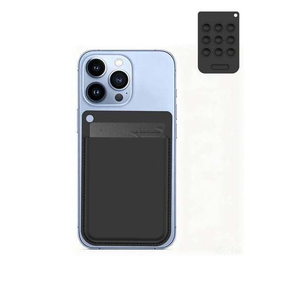 HYRACPO Premium Silicone Phone Pocket Compatible with Pocket AI Voice Recorder (Only Bag)-Black