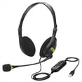 thumbnail image 1 of Auriculares con Cable USB con MicróFono CancelacióN de Ruido Auriculares CóModos para Negocios con Control para Software de Chat, 1 of 5