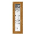 thumbnail image 2 of ArtToFrames 4" x 18" Bright Gold Picture Frame, 4x18 inch Gold Wood Poster Frame (WOM-4928), 2 of 7