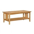 thumbnail image 4 of Linon Table Basse en Bois Finley Brun Naturel, 4 of 9