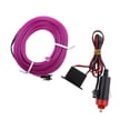 thumbnail image 1 of Tubo de tirarere de alambre lámpara fría de universal para coche de 3 metros con inversor de accionamiento V - Púrpura yotijar Tira de luz LED de alambre de neón, 1 of 9