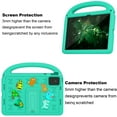 thumbnail image 3 of TECH CIRCLE Kids Case for Lenovo Tab M11 Android 13 Tablet 11" 2024, Cute Cartoon Case for Kids/Boys/Girls, with Kickstand & Handle & Pen Holder & Shoulder Strap, Protective Lightweight Case, Green, 3 of 9